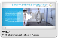 Spray Wand Wash System Video Button